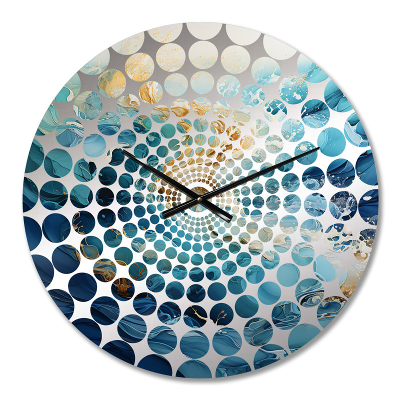 Adante - Horloge murale océan, Médium