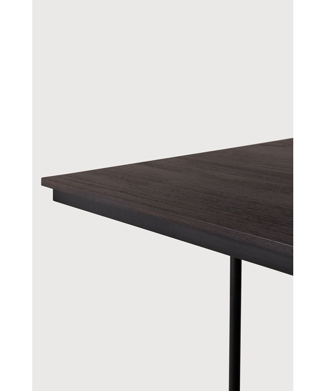 Tacet Solid Wood Dining Table, 30" H x 79" L x 39.5" W