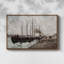 Impression nautique rétro sur toile CXCVII-1884810497-1884810500