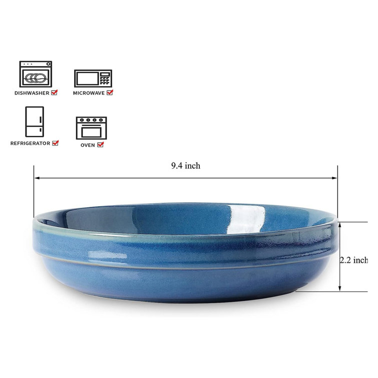 Hokku Designs Plastic Salad And Serving 10-Inch Bowls