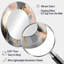 Miroir mural ovale rose-378911301