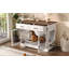 43.3" Farmhouse Dog Crate Furniture