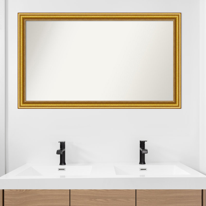 Tailey Solid Wood Wall Mirror, 25.75" x 43.75"