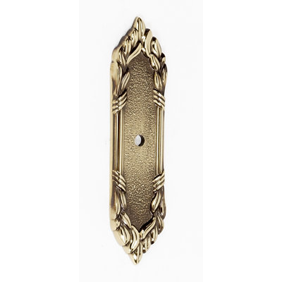 Ribbon and Reed Back Plate