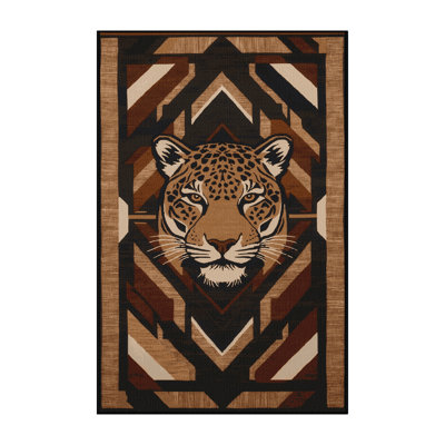  Tapis lavable Paraguay Jaguar Big Cats