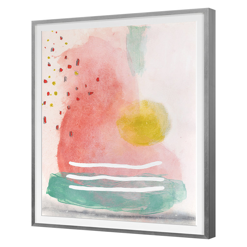 Festival 1 Print by Goderwis, Kyle, Silver Framed, 30" H x 25" W