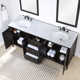 Kenison 60" Double Bathroom Vanity with Quartz Top