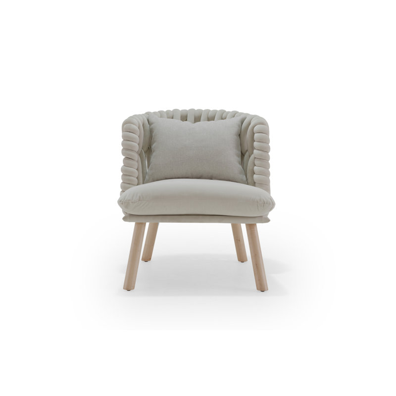 Knit Chair, Ivory