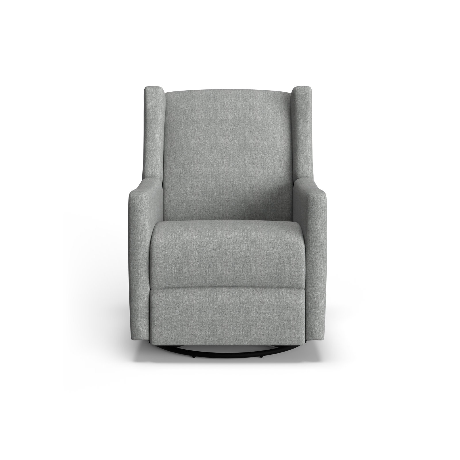 Andrina Swivel Glider, Charcoal Grey Performance