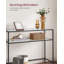 Sebero 100cm Glass Top Console Table-347956748