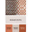 Coussin décoratif intérieur et extérieur brun Trellis-115196770-115196994