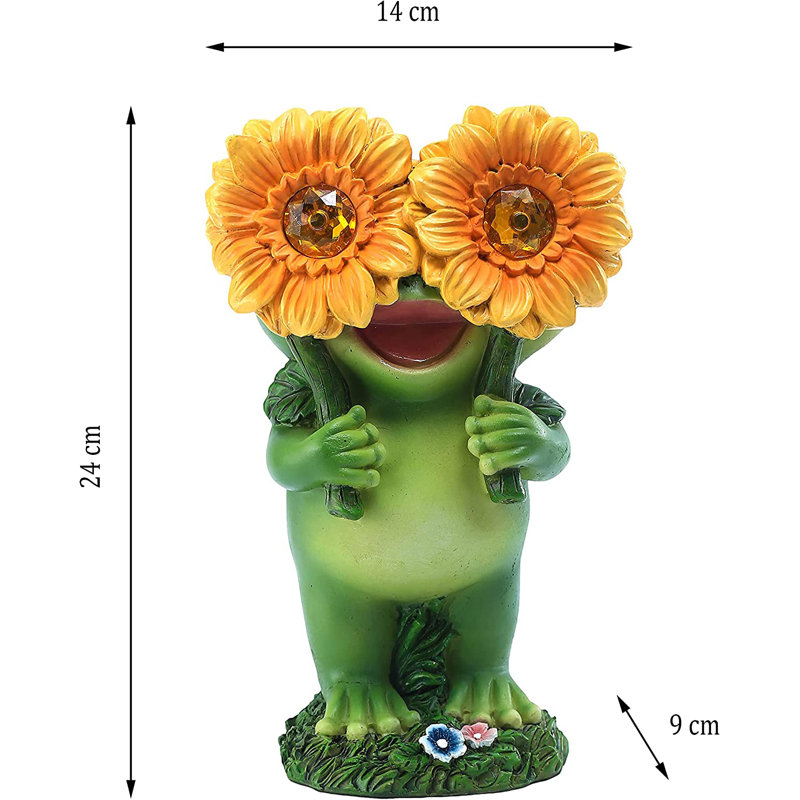 Gionni Frog Plastic Garden Statue