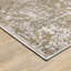 Tapis abstrait ivoire / gris Gwern-1041525848