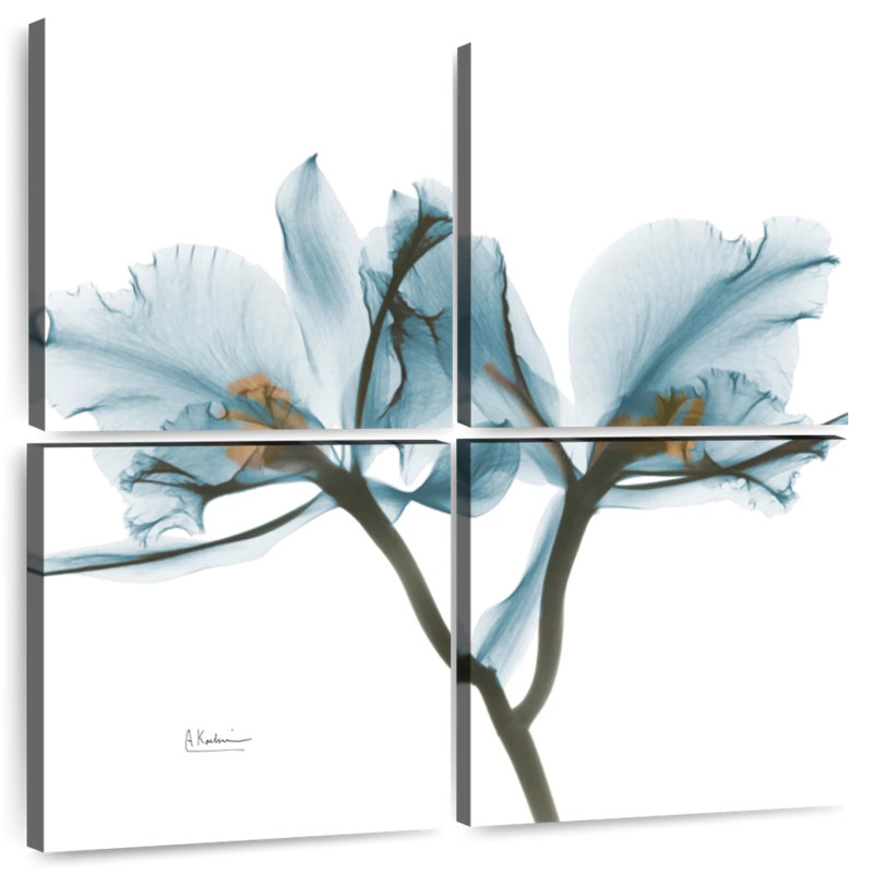 Orchidées Harnek en bleu