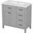 36.07'' Single Bathroom Vanity with Ceramic Sink Top Bathroom Storage Cabinet-94399966