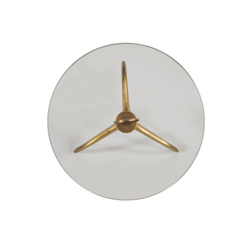 Grand Tour Glass End Table