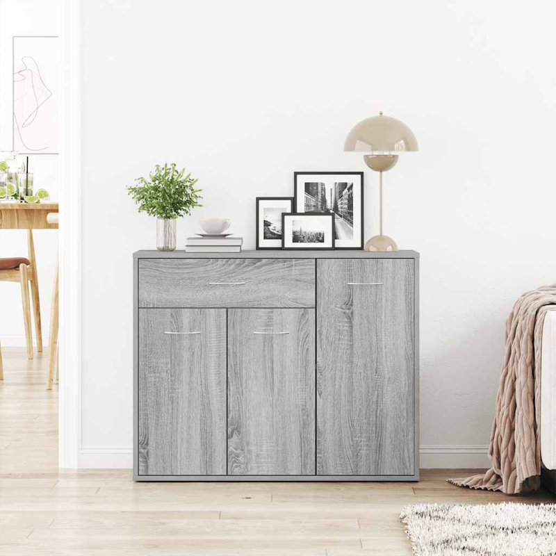 Attalus 88cm Sideboard, Grey Sonoma