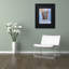 Cliffton «Once Blue», reproduction de photo sur toile encadrée-19606199-19606200