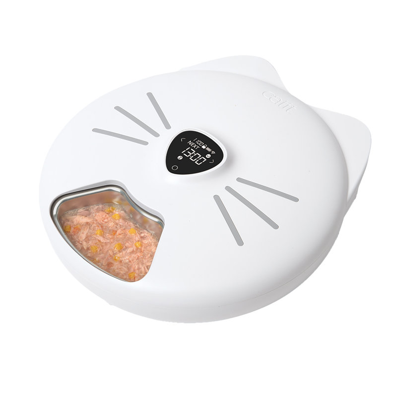 CT Pixi Smart 6-Meal Feeder with Stainless Steel Tray