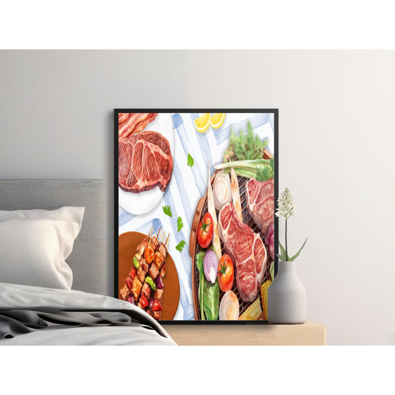 Kitchen Food Art Matte Poster, 24x36