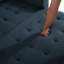 Upholstered Tufted Convertible Pull-Out Sleeper Sofa Bed - Adjustable Backrest With 2 Soft Pillows-452628823