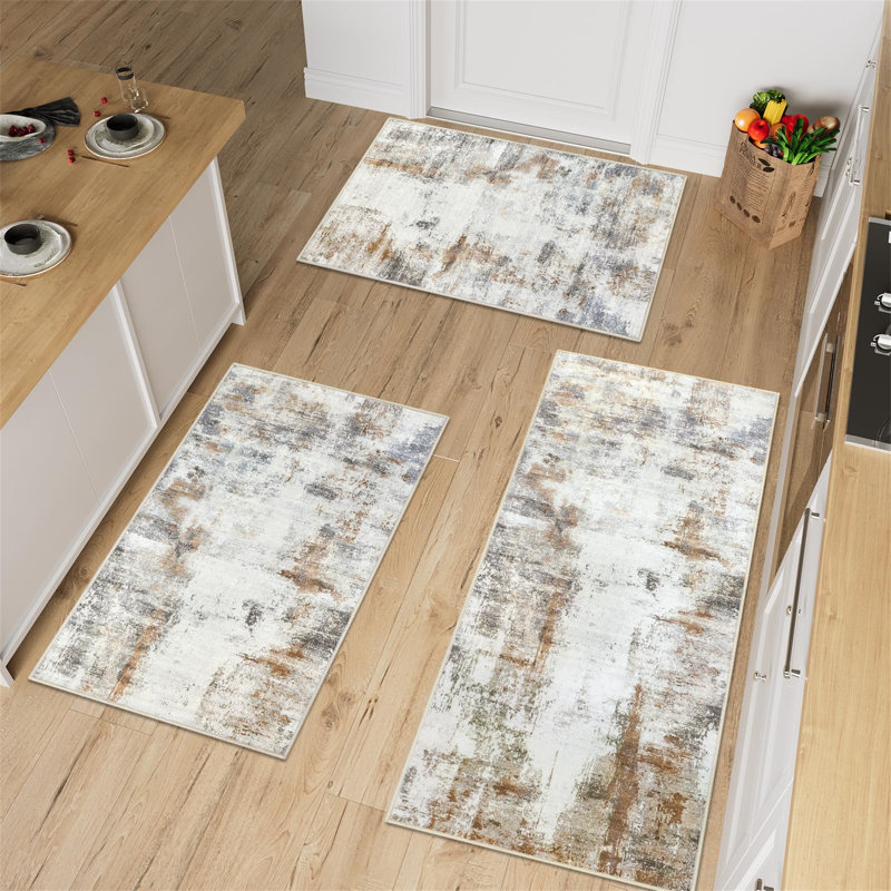 Polyester Non-Skid Kitchen Mat