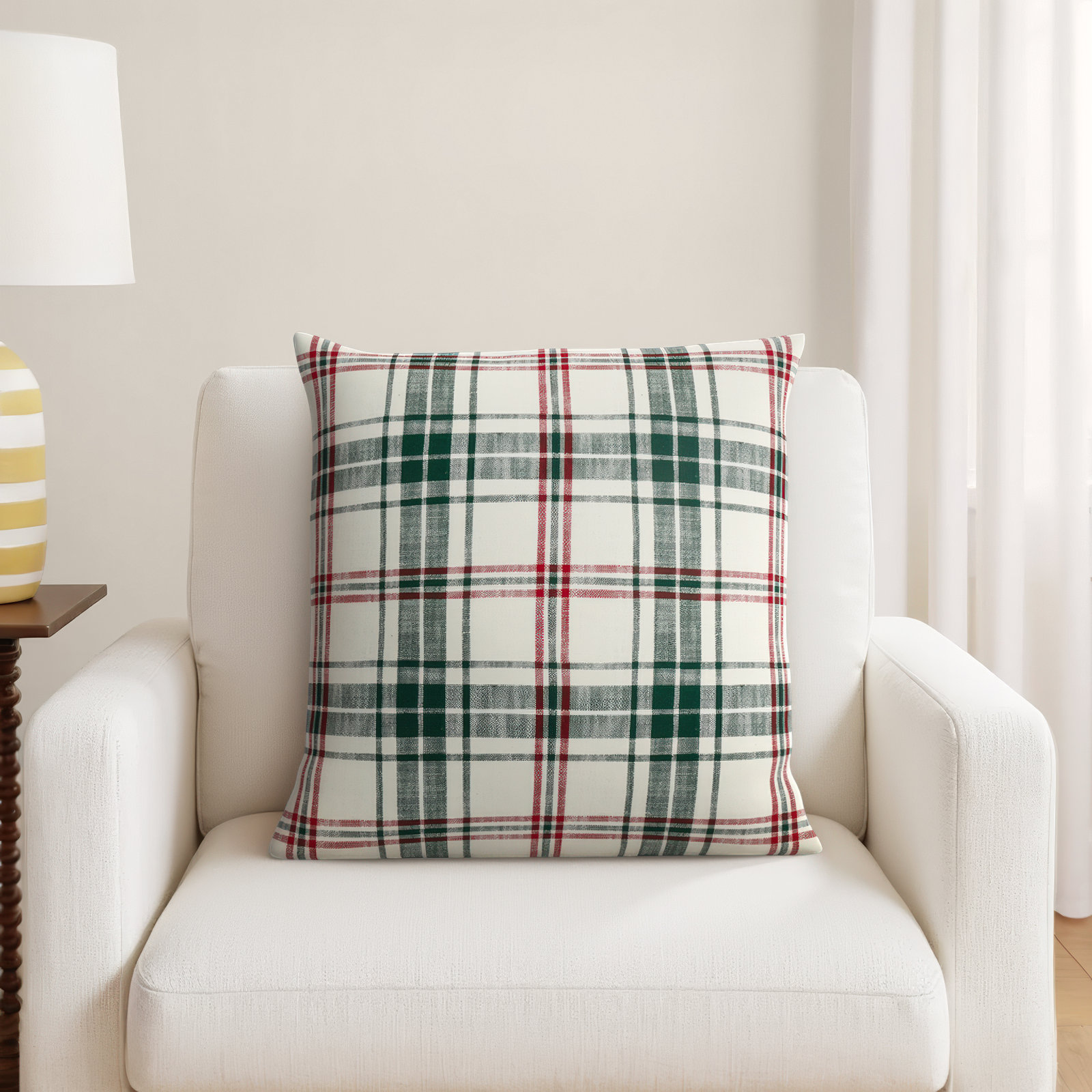 Keta 20" x 20" Cotton Pillow Cover, Pillow Cover Only - No Insert