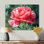 Pivoine d'été en pleine floraison I - art mural pivoine pour le salon