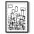 Linear Effervescence I -Framed Print-881075972-881075968