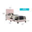 Charmant lit simple avec rangement-718172461
