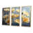 Toile naturelle avec cadre flottant