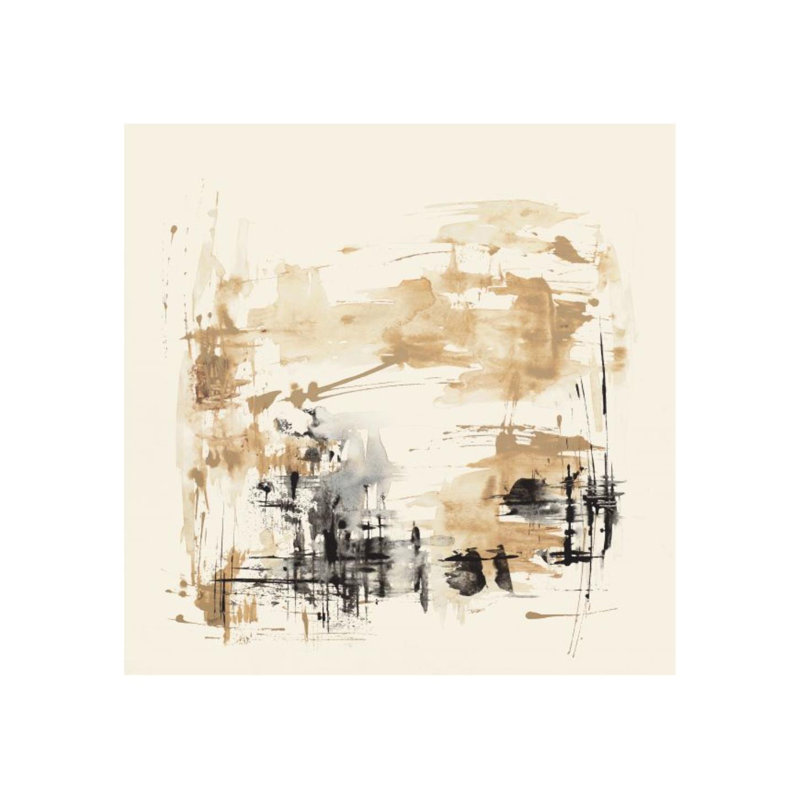 «Color Turmoil IV» par Sara Brown - Peinture, Texture à motif, H 36 po x l 36 po