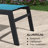 Herriman Outdoor Rust-Resistant Metal Chaise Lounge with Table , Cushion Included-1712102221