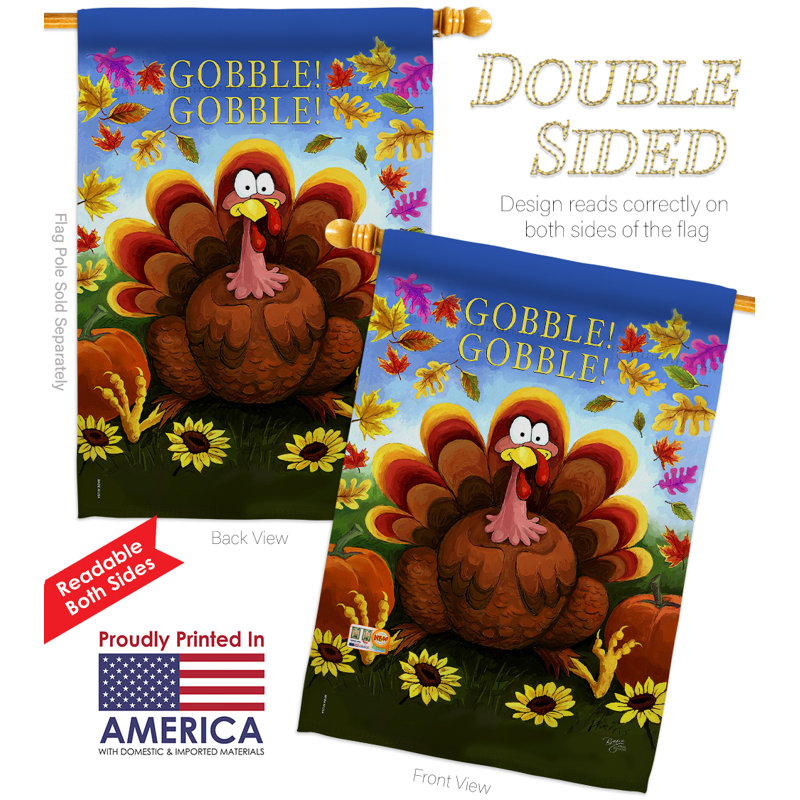 Polyester 2 faces 40 x 28 po drapeau pour la maison