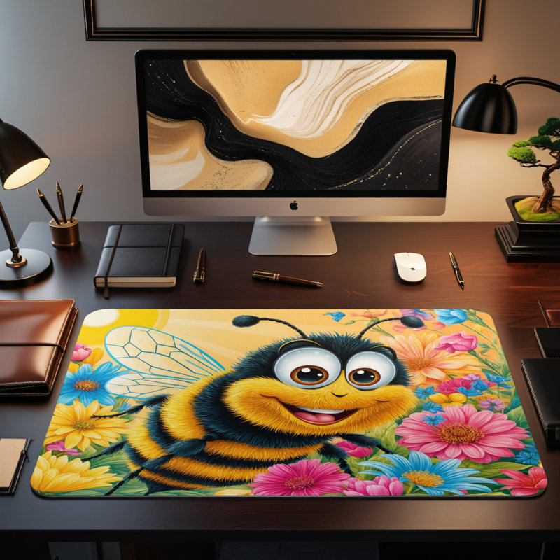 Polyester Desk Pad, 23.6x13.8
