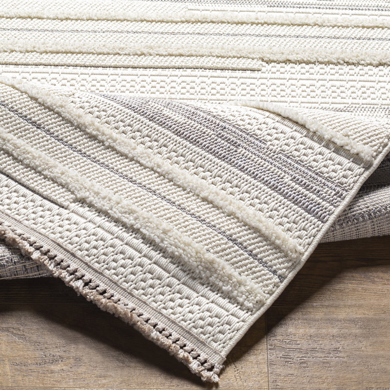 Howden Striped Indoor Rug, Rectangle 7'10" x 10'