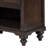 1-Drawer Nightstand Bedside Table Dark Oak