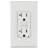 Leviton Decora 20 Amp 125 Volt Watthite AFCI Outlet 5-20R 1 Pack