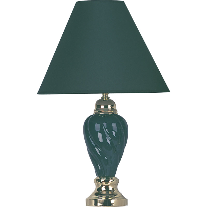 Bannister Table Lamp, Green