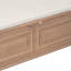 Banc de rangement multifonctionnel en bois massif avec charnière de sécurité-510836185