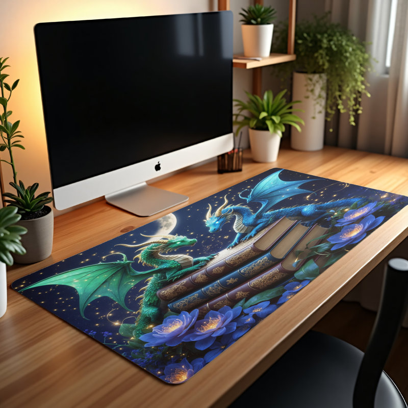Polyester Desk Pad, 23.6x13.8
