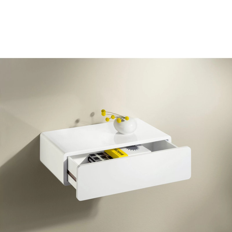 Dreng Floating Shelf with Drawer