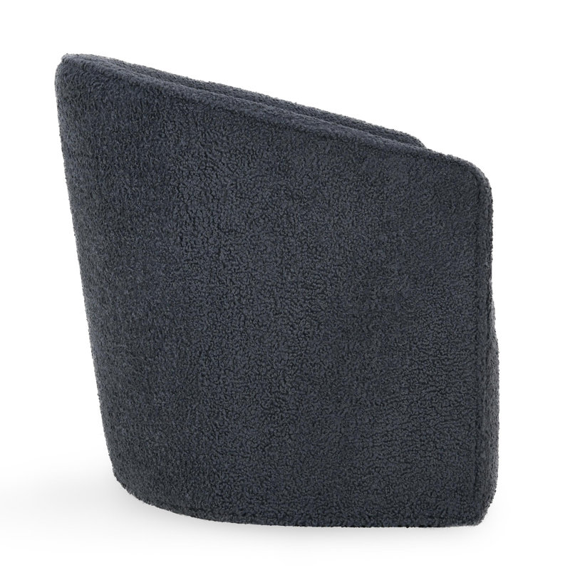 Valencia Swivel Accent Chair, Black