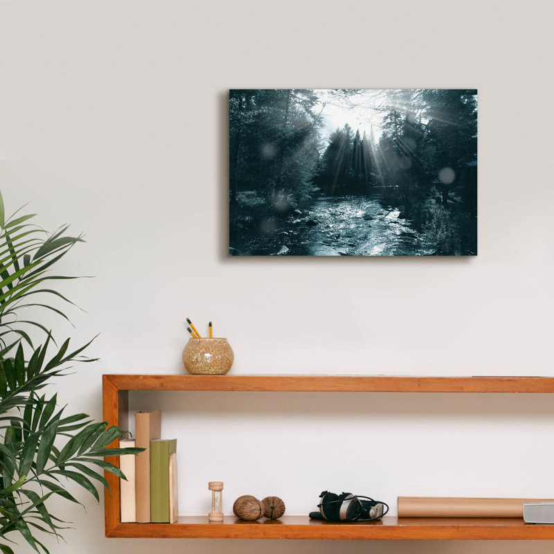 «Deep Forest 4» par Mark Ashkenazi, art mural sur toile, H 12 po x l 18 po x P 0,75 po