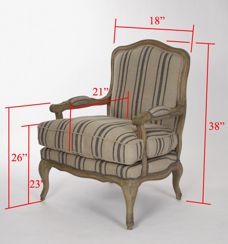 Arzola Linen Armchair