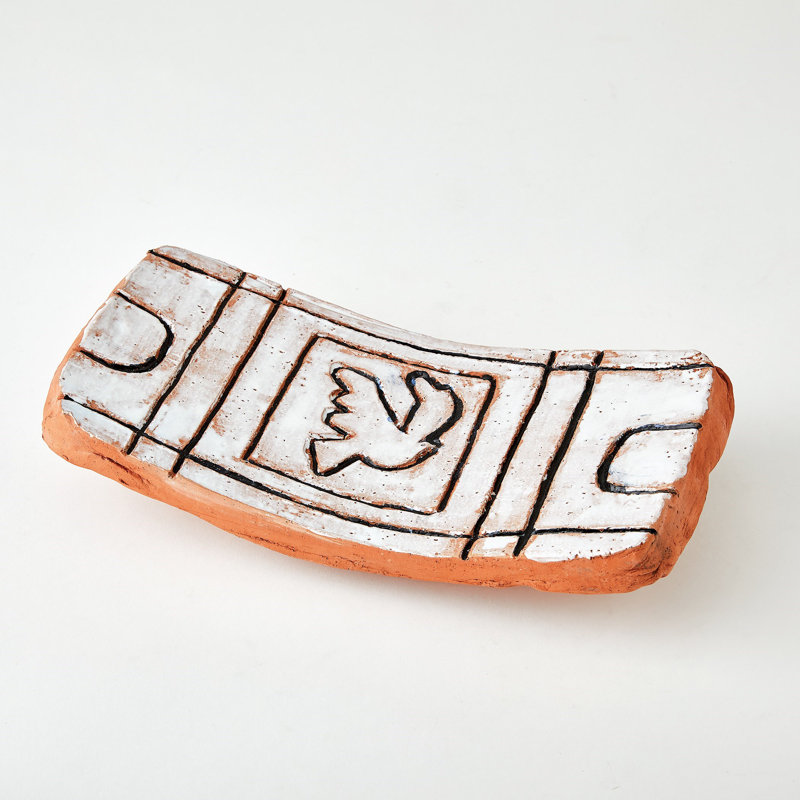 Handmade Stoneware Decorative Plate