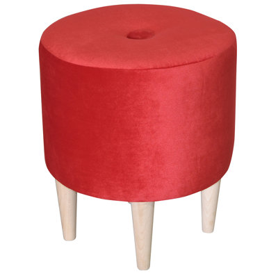 Solid + Manufactured Wood Accent Stool