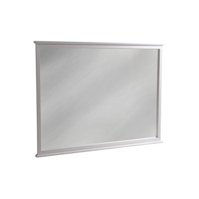 Kayla Wood Flat Wall Mirror