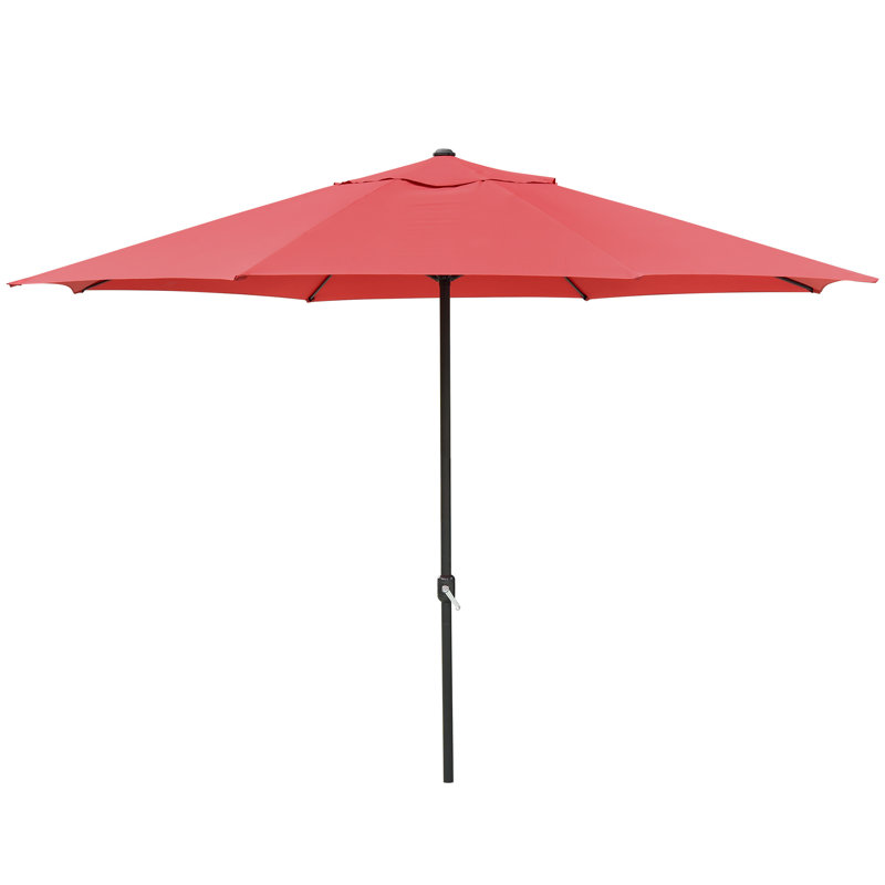 Parasol de marché 13 pi Lebron, Rouge