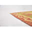 Tapis de la zone en laine beige/vert 3 pi x 4 pi 10 po one-of-kind-noué la main Elland